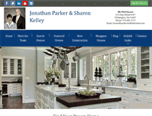 Tablet Screenshot of parkerandkelleyteam.com